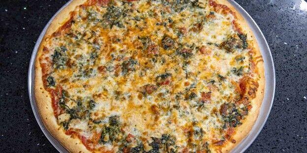 New York Style Thin Crust Gourmet Pizza